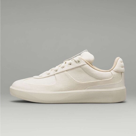 lululemon athletica Shoes - Lululemon Cream Cityverse Sneakers Size 9.5 Lace Up Casual Athletic Canvas
